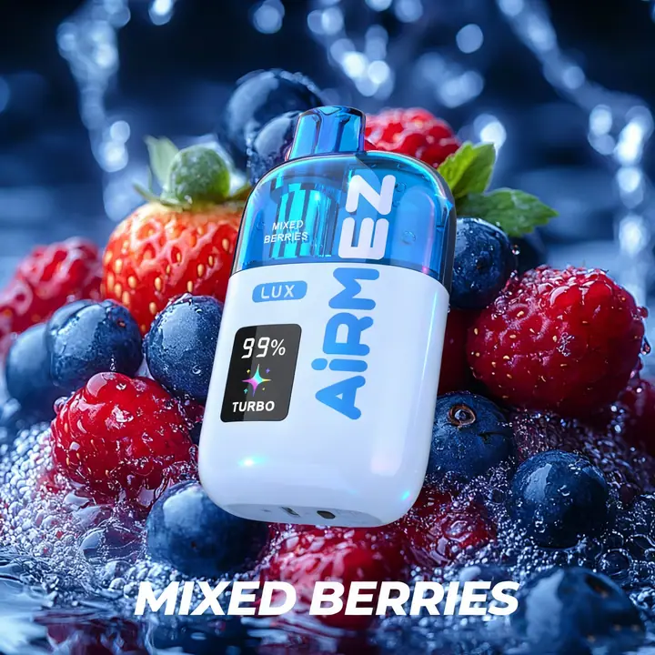 AiRMEZ LUX 60000 PUFFS — BLUEBERRY ON ICE